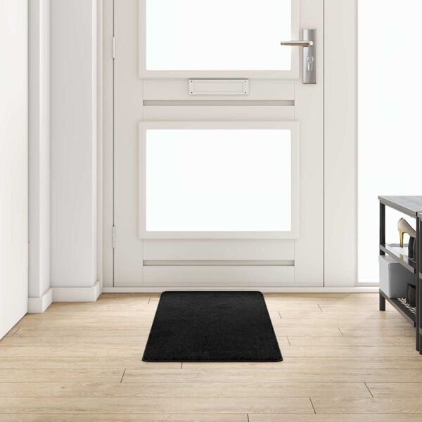 vidaXL Carpet Runner Black 50 x 150 cm 100% Polypropylene Tuft