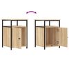 vidaXL Bedside Cabinets 2 pcs Sonoma Oak 40x42x60 cm Engineered Wood