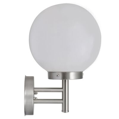 Wall Lamp Stainless Steel Ball Shape