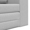 vidaXL Sofa Bed Cloud Grey 148 x 71 x 83 cm Fabric