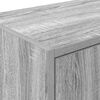 vidaXL Garage Wall Cabinets 2 pcs Grey Sonoma Engineered Wood