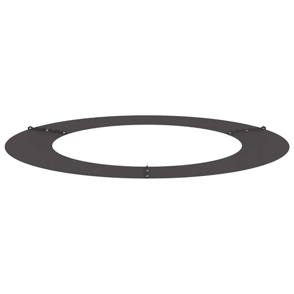 vidaXL suitable for Flat Tree Rings 5 pcs Black &Oslash;60 / 90 cm Steel