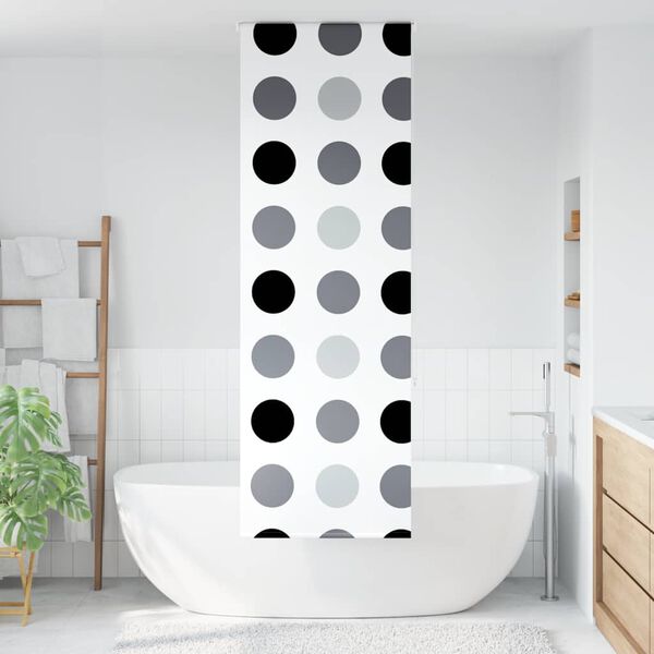 vidaXL Shower Roller Blind 60x240 cm Fabric Width 56 cm