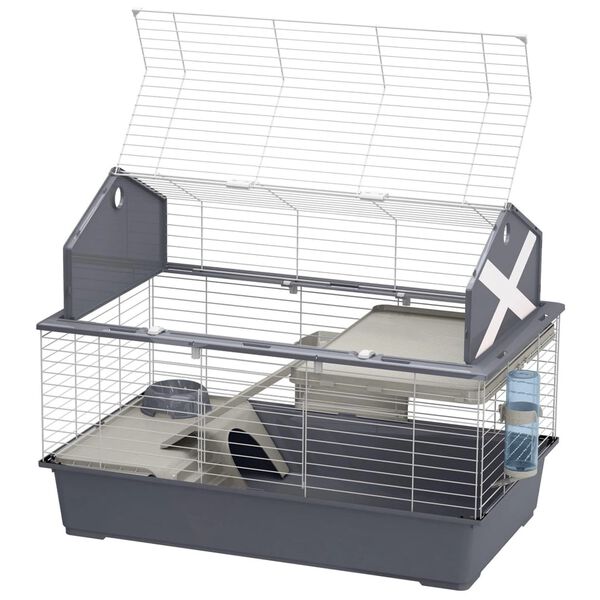 Ferplast Rabbit Cage Barn 100 96x57x73 cm Grey