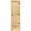 vidaXL Wardrobe Corona 55x38x170 cm Solid Wood Pine