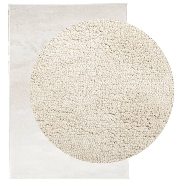vidaXL Rug OVIEDO Short Pile Beige 300x400 cm