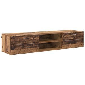 vidaXL Wooden Cabinet 150 x 39 x 30 cm Old Wood Engineered Wood