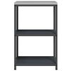 vidaXL Kitchen Storage with Shelf Anthracite 60 x 50 x 92 cm Steel