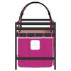 vidaXL Kids' Loft Bed with Tunnel without Mattress Pink 90x200cm