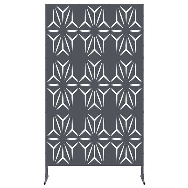 vidaXL Privacy Screen Anthracite Steel