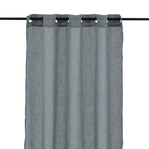 Venture Home Curtain Kaya 240x140 cm Polyester Light Grey