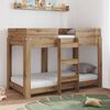vidaXL Bunk Bed for Kids Artisan Oak 80 x 160 cm Engineered Wood