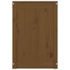 vidaXL Laundry Box Honey Brown 88.5x44x66 cm Solid Wood Pine