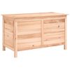 vidaXL Outdoor Cushion Box 99x50x56.5 cm Solid Wood Fir