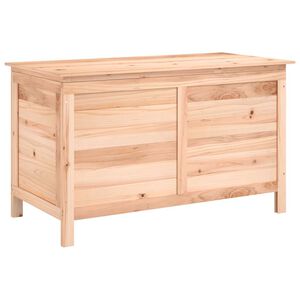 vidaXL Outdoor Cushion Box 99x50x56.5 cm Solid Wood Fir