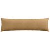 vidaXL Sofa Pillows 2 pcs Brown 145 x 40 cm Corduroy Fabric