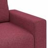 vidaXL Sofa Wine Red 100 x 77 x 82 cm Fabric