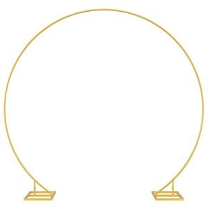 vidaXL Wedding Arch Gold 220 x 45 x 200 cm Steel