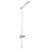 vidaXL Shower Head Set Chrome G 1 / 2 inches