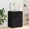 vidaXL Storage Cabinet Black 60 x 48 x 81 cm Engineered Wood