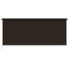 vidaXL Outdoor Roller Blind 350x140 cm Brown HDPE
