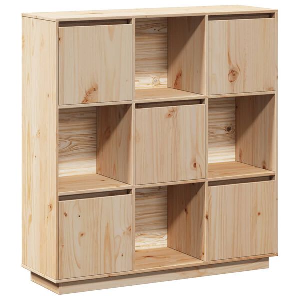 vidaXL Highboard 110.5x35x117 cm Solid Wood Pine