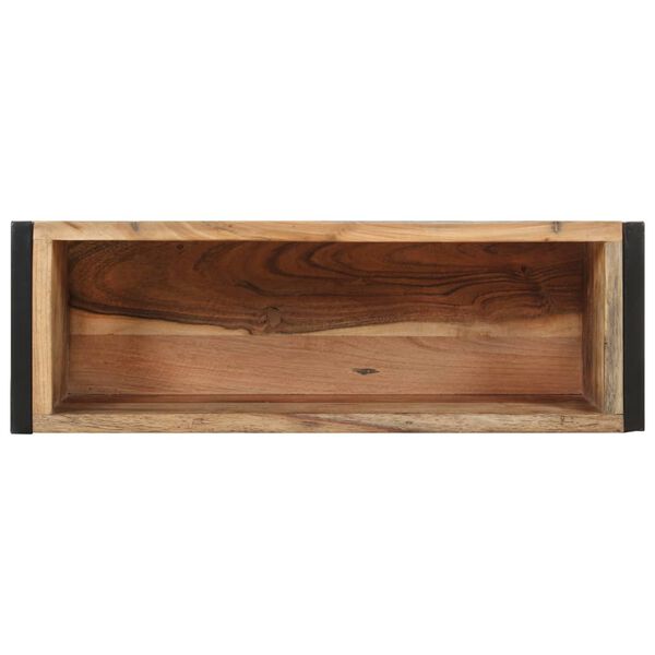 vidaXL Planter 60x20x68 cm Solid Reclaimed Wood