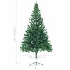 vidaXL Artificial Pre-lit Christmas Tree with Ball Set 150cm 380 Branches