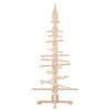 vidaXL Wooden Christmas Tree for Decoration 150 cm Solid Wood Pine