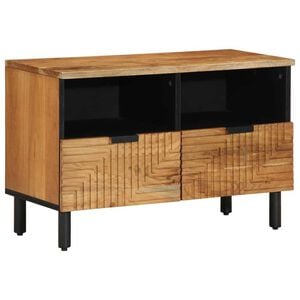 vidaXL TV Cabinet 70x33x46 cm Solid Wood Acacia