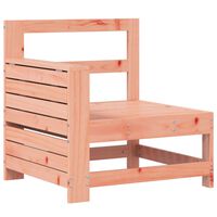 vidaXL Garden Armrest Sofa with Side Table Solid Wood Douglas