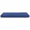 vidaXL Seat Cushions 4 pcs Police Blue 40 x 40 x 3 cm Velvet
