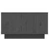 vidaXL Coffee Table Grey 55x56x32 cm Solid Wood Pine