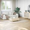 vidaXL Washable Rug Soft Shaggy 160x230 cm Anti Slip Cream