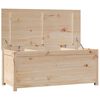 vidaXL Storage Box 110x50x45.5 cm Solid Wood Pine