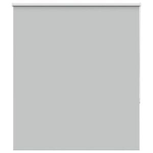 vidaXL Roller Blind Blackout Light Grey 125x175 cm Fabric Width 121.6 cm Polyester