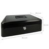 WESTCOTT Cash Box 301x242x91 mm Black
