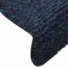 vidaXL Stair Mats Self-adhesive 5 pcs 65x21x4 cm Navy Half Round Large