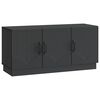 vidaXL TV Cabinet Black 99 x 34.5 x 47 cm Engineered Wood