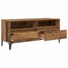 vidaXL TV Cabinet with Drawer Old Wood 100 x 34.5 x 44.5 cm