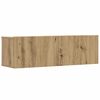 vidaXL 5 Piece TV Cabinet Set Wall-mounted Artisan Oak Engineered Wood
