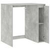 vidaXL Wash Machine Cabinet Concrete 87 x 60 x 89 cm Engineered wood