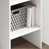 vidaXL Book Cabinet White 40x35x180 cm Engineered Wood