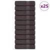 vidaXL Shower Towels "FROGN" 25 pcs Anthracite 70x140 cm 360 gsm