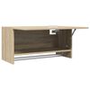 vidaXL Wardrobe Sonoma Oak 70x32.5x35 cm Engineered Wood