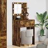 vidaXL Bedroom Dressing Tables Smoked Oak 80 x 39.6 x 135 cm