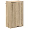 vidaXL Bathroom Furniture Set Sonoma Oak Engineered wood, Metal