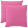 vidaXL Cushion Cover 2 pcs HEERLEN Pink 65 x 65 cm Polyester