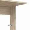 vidaXL Side Table Sonoma Oak 40 x 38 x 62.5 cm Engineered Wood