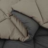 vidaXL Full Year Duvet Light Grey and Anthracite 200 x 140 cm